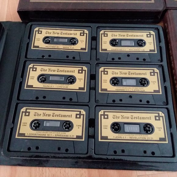 Holy Bible New and Old Testament Cassettes - Picture 5 of 5